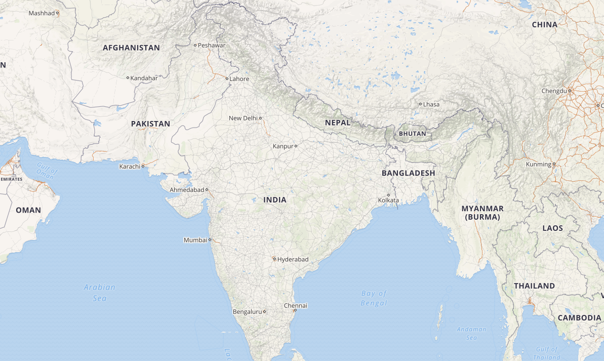 OpenStreetMap of India