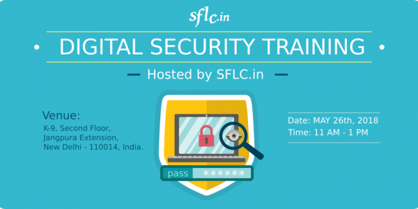 Digital Security Training for Lawyers - May 26, 2018