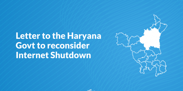 letter to haryana government