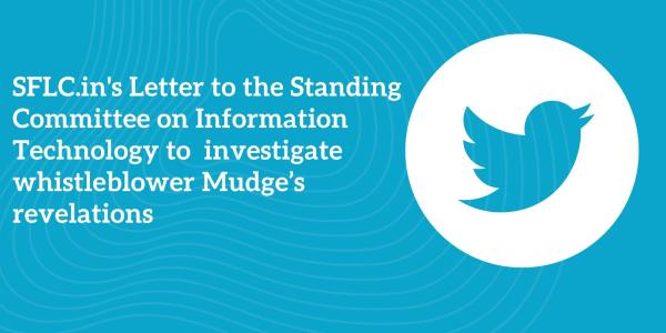Request to the IT committee to investigate whistleblower Mudge’s revelations