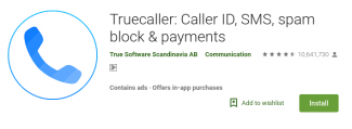 Truecaller on the Play Store