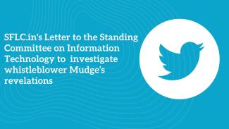 Request to the IT committee to investigate whistleblower Mudge’s revelations